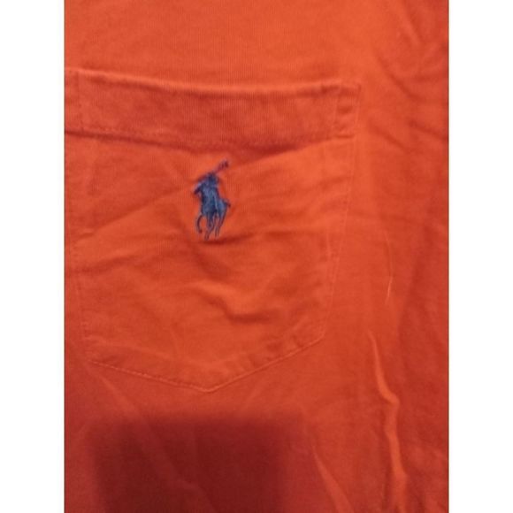 POLO by Ralph Lauren Red Horse Logo Pocket Tee Size Medium - Picture 2 of 4